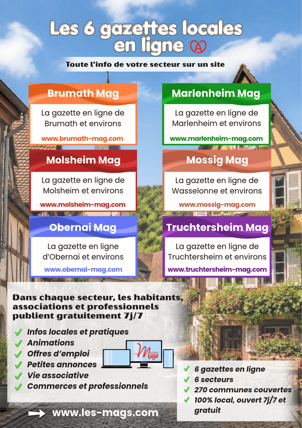 Affiche les mags des habitants de brumath a obernai